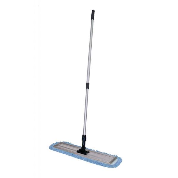 Telescoping Microfibre Flat Mop Handle