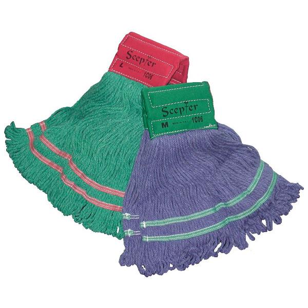 Wet Mop Head Blue Green